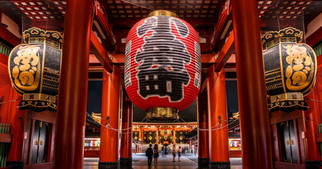 Asakusa temple Tokyo Japan