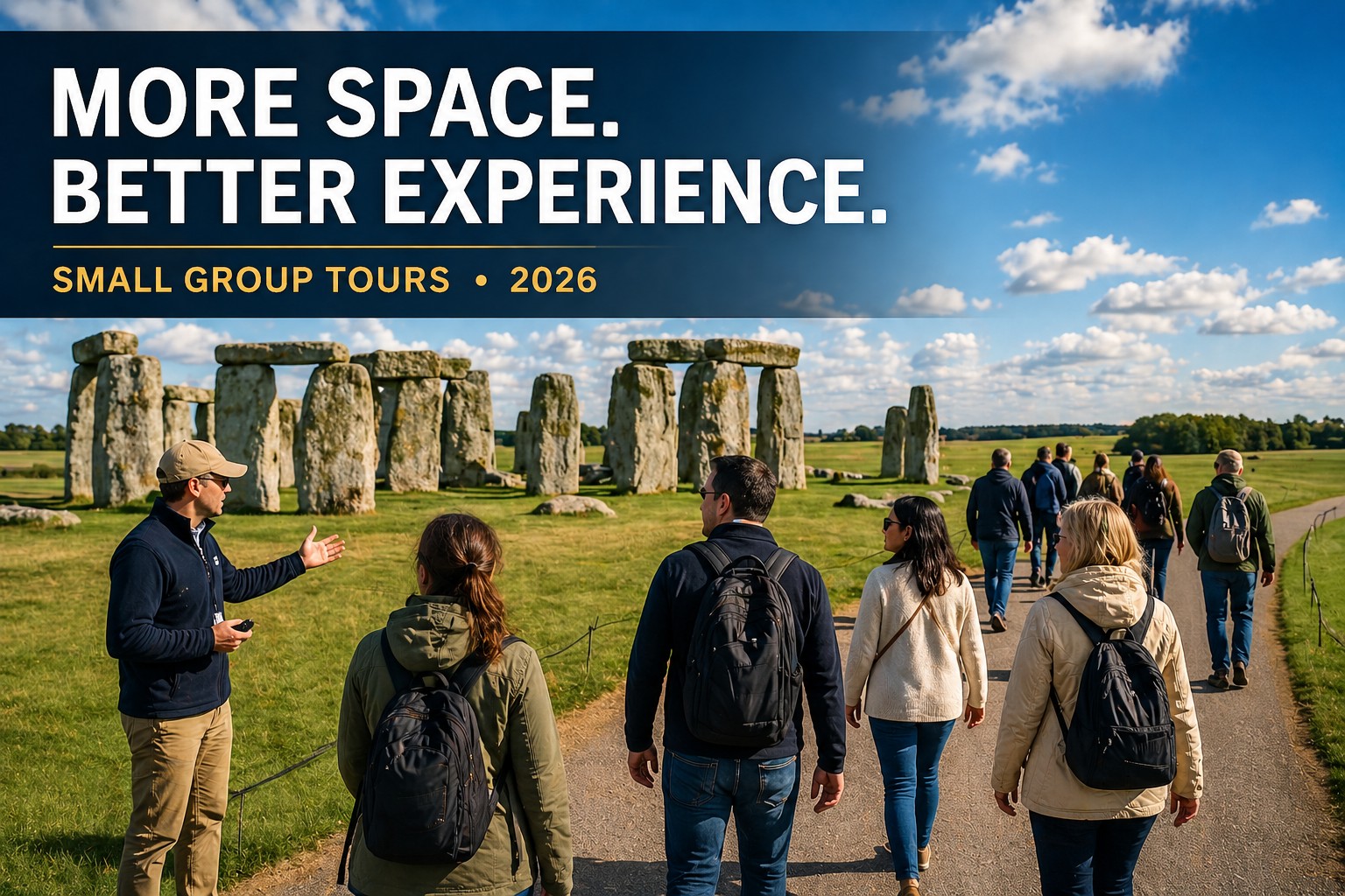 Small group walking tour at Stonehenge with more space and fewer crowds 2026